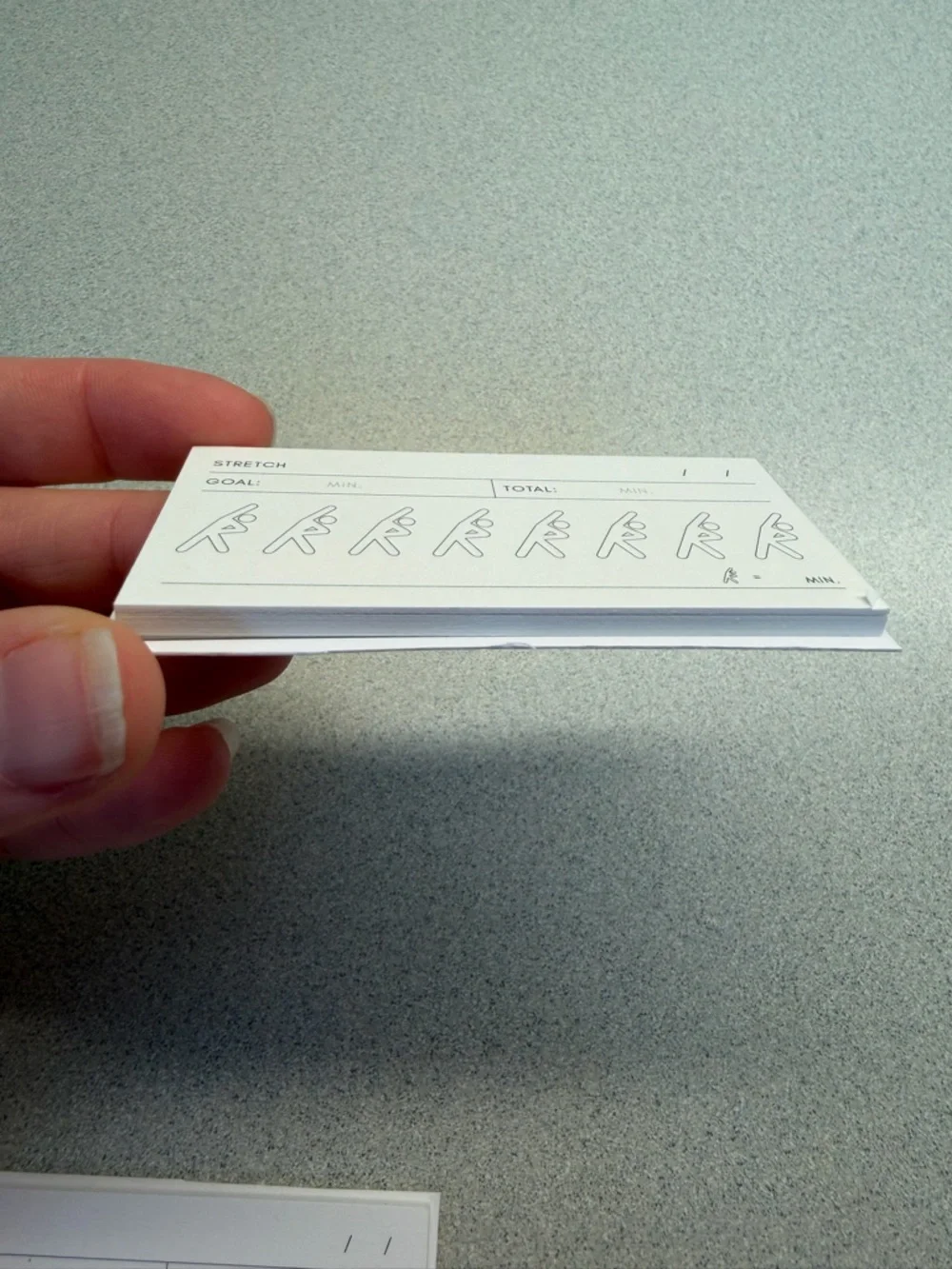 Cloth & Paper Wellness Half Sticky Notes